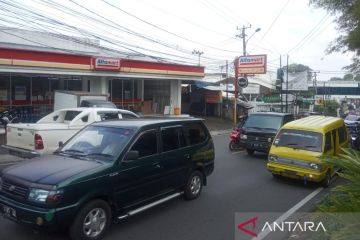 Polres Cianjur terapkan sistem satu arah menuju Bogor