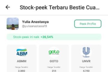 Cuanz perbarui Stock-peek bantu investor di tengah fluktuasi