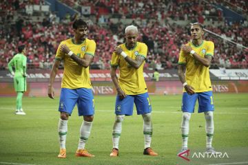 Menjamu Brazil di pertandingan persahabatan, Korea Selatan keok 1-5