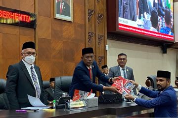 DPRA mengusulkan pemberhentian Gubernur Aceh ke Presiden