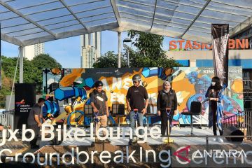 Budayakan bersepeda, JXB mulai bangun "bike lounge" di Dukuh Atas