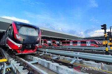 KAI terapkan pembayaran non-tunai pada layanan LRT Jabodebek