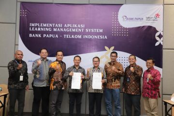 Telkom sediakan aplikasi untuk kembangkan SDM kepada Bank Papua