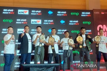 Laga Road to UFC bisa disaksikan langsung penggemar MMA di Indonesia