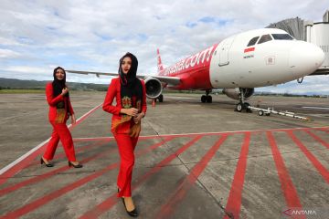 Penerbangan perdana Air Asia di Aceh