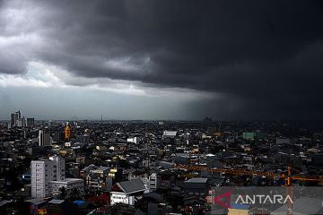 BMKG prakirakan cuaca Indonesia didominasi hujan pada Sabtu