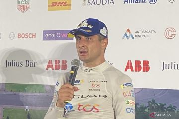 Evans mengaku kelelahan di lap terakhir sebelum juarai Jakarta E-Prix