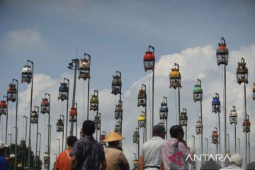 Semarak lomba burung perkutut Piala KGPAA Paku Alam