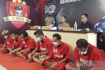 Hampir setiap hari polisi tangkap pelaku kasus narkoba di Semarang