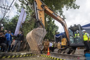 Pembangunan Jembatan Layang Sekip Ujung Palembang