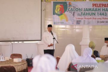 Wali Kota Solok lepas 51 jamaah calon haji akan berangkat ke Mekkah