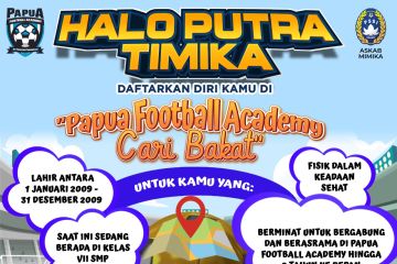 Papua Football Academy lakukan pencarian pemain muda berbakat