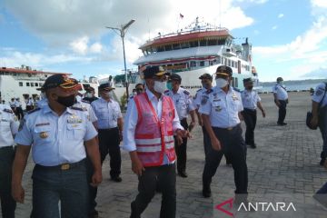 Menhub cek pelabuhan di Wakatobi yang bakal diresmikan Presiden besok