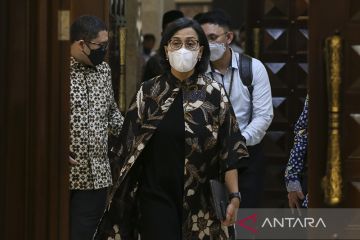 Sri Mulyani: Pengetatan moneter yang cepat tak jinakkan inflasi