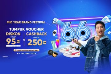 Blibli hadirkan program belanja tengah tahun "6.6 Brand Festival"