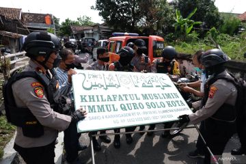 Densus terus dalami keterkaitan Khilafatul Muslimin dengan terorisme