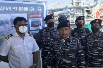 TNI AL bantah ada Perwira minta uang untuk melepaskan kapal tanker
