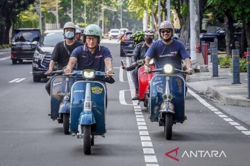 Sandiaga harap Vespa World Days majukan sektor parekraf di Bali