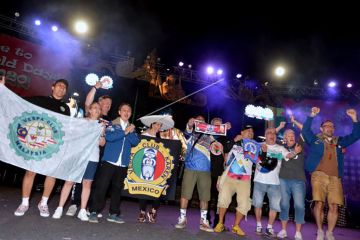 Pembukaan Vespa World Days di Nusa Dua