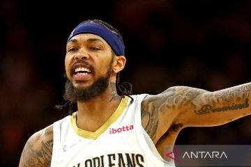 Bintang Pelicans Brandon Ingram butuh pemulihan 6-8 pekan pascaoperasi