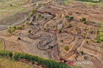 Lintasan MXGP Samota Sumbawa sudah rampung