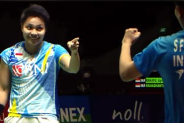 Apriyani/Fadia tak menyangka bisa ke final Indonesia Masters perdana