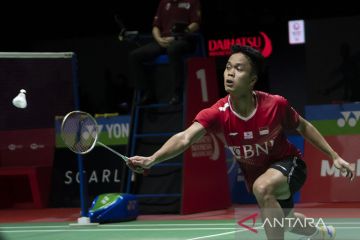 Anthony Ginting perpanjang rekor kekalahan dari Axelsen