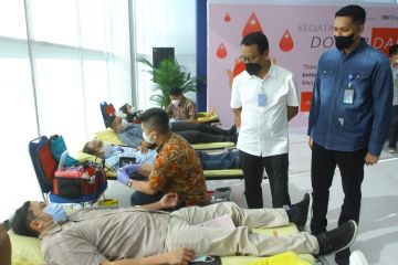 Jamkrindo gelar donor darah sambut HUT ke-52