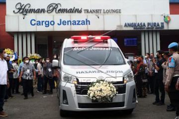 Jenazah Eril tiba di Indonesia