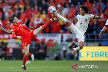 Wales tahan imbang Belgia 1-1