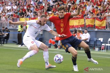 UEFA Nations League : Spanyol menang 2-0 atas Republik Ceko