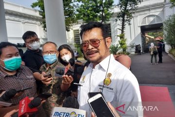 Mentan pilih fokus kerja ketimbang tanggapi isu "reshuffle"