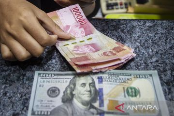 Rupiah menguat seiring turunnya ekspektasi kenaikan bunga agresif Fed