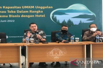 Kemenparekraf dorong peningkatan kapasitas UMKM Danau Toba