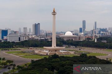 BMKG prediksi DKI Jakarta diguyur hujan pada Minggu siang ini