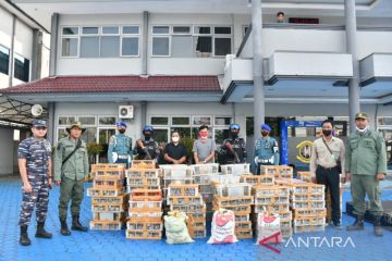 TNI AL gagalkan penyelundupan 1.300 ekor burung asal Kalimantan