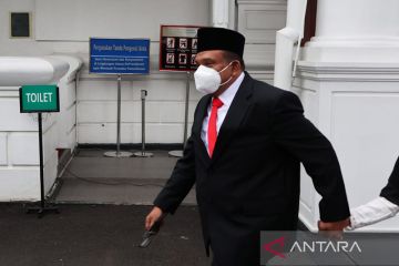 Sekjen DPP PBB Afriansyah Noor tiba di Istana dan sebut jadi wamenaker