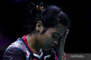 Gregoria Mariska Tunjung angkat koper dari ajang Indonesia Open