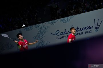 Leo/Daniel tersingkir pada babak kedua Indonesia Open 2022