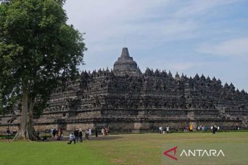 Candi Borobudur tertutup bagi wisatawan saat kunjungan Presiden Jerman
