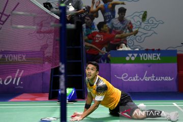 Jonatan Christie gagal melaju ke perempat final