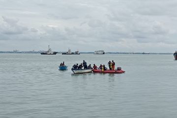 TNI AL cari satu korban hilang tenggelam di perairan Bintan
