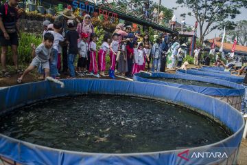 Pameran hasil pangan "urban farming"