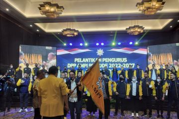 Airlangga Hartarto minta AMPI menangkan Golkar pada Pemilu 2024