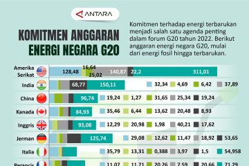 Komitmen anggaran energi negara G20