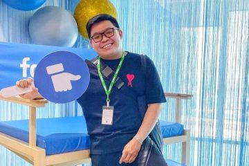 "Food blogger" Erwin Putra berbagi pengalaman kunjungi kantor Facebook