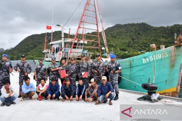 TNI AL tangkap Kapal Ikan Asing di perairan Natuna