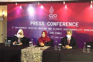 Pertemuan ke-2 EDM-CSWG G20 hasilkan dokumen awal terkait lingkungan
