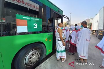 Jamaah diimbau jaga kondisi selama bus shalawat berhenti beroperasi