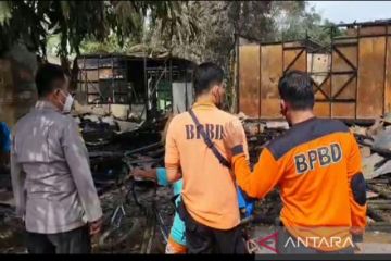 SDN 2 Anjir Kapuas Kalteng terbakar